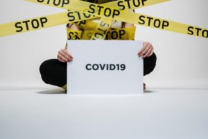 Stop the spread of COVID-19 at the dentist. 